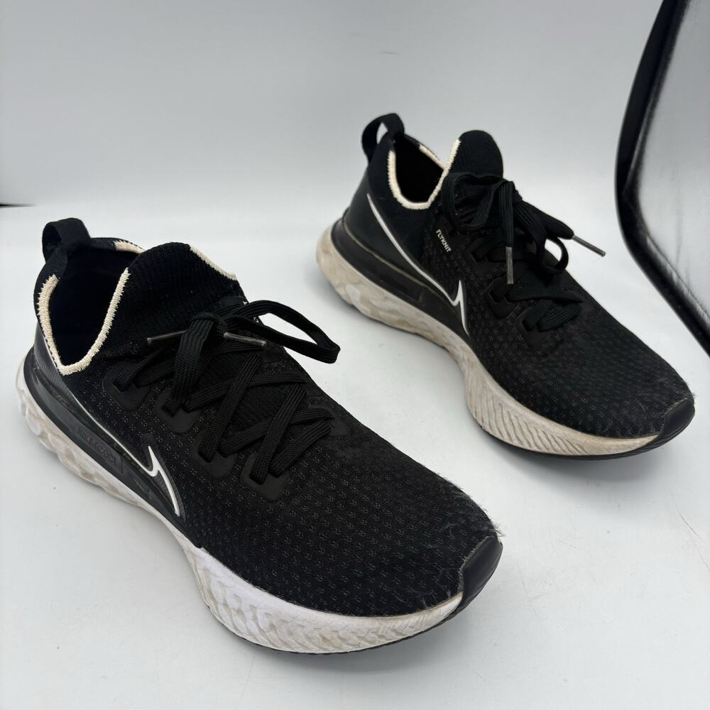 Nike Sneakers‎ Shoes Womens Size 10 React Infinity Run Flyknit Run Walk Black
